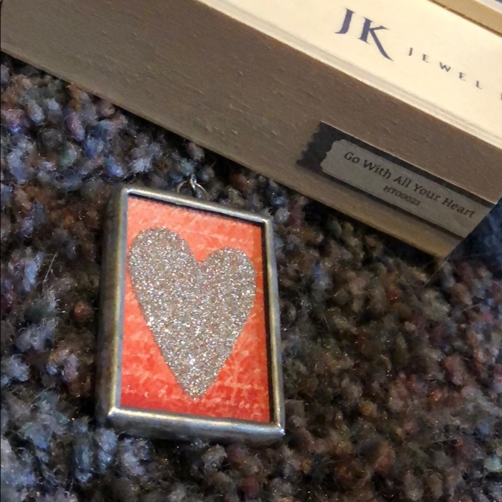 Jewel Kade “Go with all your Heart” charm